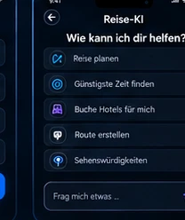 YourTravel KI-Reiseassistent-Vorschau